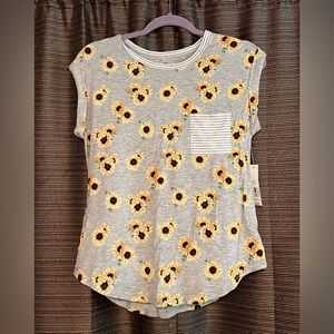NWT Sunflower Pocket Shirt